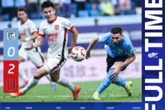 中超大连英博0-2成都蓉城 费利佩、甘超破门 罗慕洛助攻双响