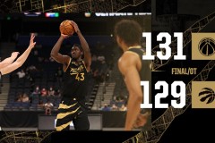 奇才131-129加时险胜猛龙 威少13+17+17西亚卡姆空砍44分