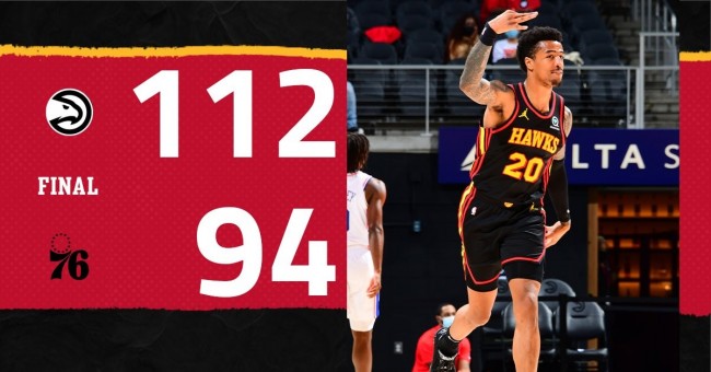 老鹰VS76人下半场