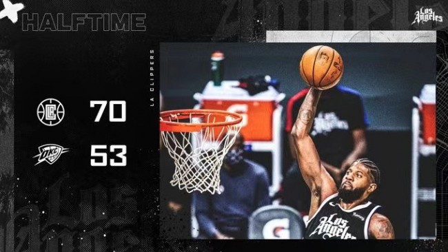 快船VS雷霆上半场