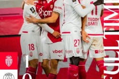 法甲摩纳哥1-0巴黎圣日耳曼 南野拓实进球制胜 科雷尔染红