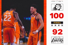 太阳100-92力克湖人 戴维斯伤退太阳2-2扳平比分