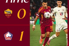欧联杯罗马0-1里尔 罗马三次失点