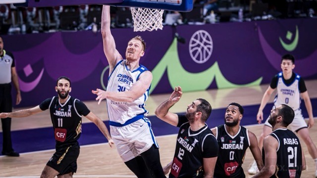 中国台北男篮战胜约旦男篮