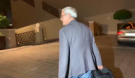 里皮乘坐飞机返回意大利