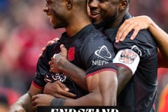 德甲勒沃库森2-0柏林联合 波库破门 科法内锁定胜局