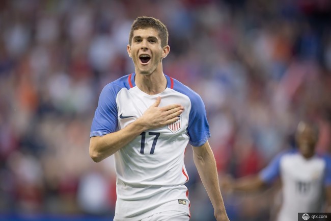 普利西奇是美国历史上最年轻的预选赛国脚