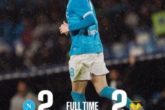 意甲那不勒斯2-2维罗纳 那不勒斯连胜被终结