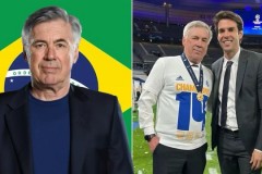 安切洛蒂或携手卡卡执教巴西 两人曾在米兰有过共事