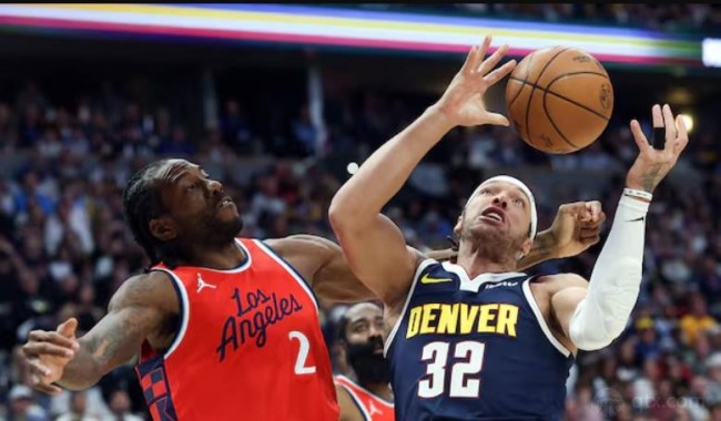 nba季后赛快船105-102击败掘金