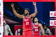 76人加时131-123险胜爵士 恩比德40+19米切尔遭驱逐