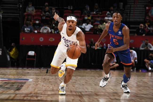 NBA夏季联赛：湖人82-91不敌尼克斯 奎克利25+7麦克莱德22+7+5