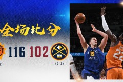 太阳116-102力克掘金 保罗布克合砍55分太阳大比分3-0夺赛点