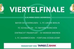 2020德国杯八强抽签出炉：拜仁将客战沙尔克