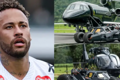 内马尔晒蝙蝠战车和私人飞机 价值5000万英镑