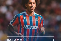 英超水晶宫1-1诺丁汉森林 萨尔破门 奥多伊扳平比分