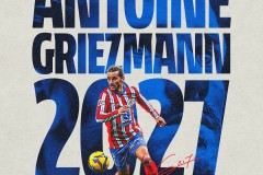 马竞与格列兹曼续约至2027年 延长一年