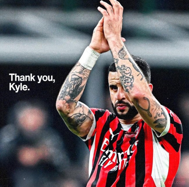 AC米兰官方告别沃克