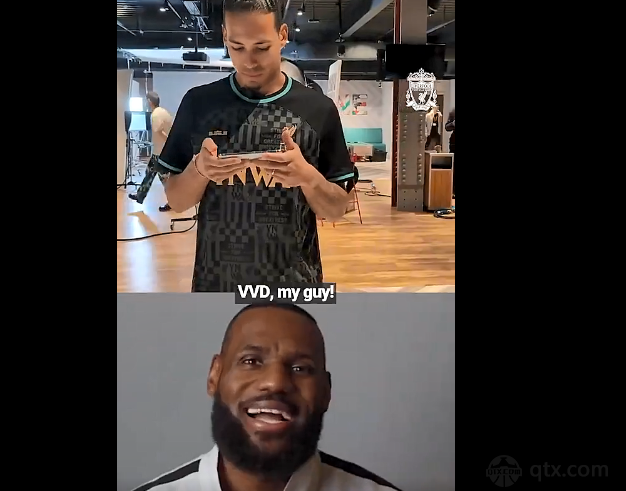 詹姆斯发布视频