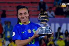 玛塔当选女足美洲杯最佳球员 巴西女足夺冠