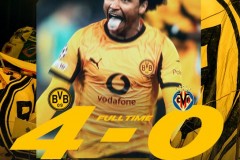 欧冠多特蒙德4-0比利亚雷亚尔 吉拉西双响