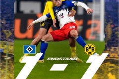 德甲汉堡1-1多特 丘库埃梅卡破门 多特读秒阶段惨遭绝平