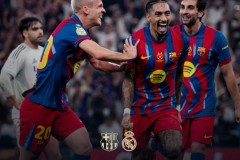 西超杯巴塞罗那3-2皇家马德里 巴萨完成卫冕