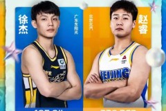 CBA全明星赛首发球员第一周票数公布 徐杰当选南区票王