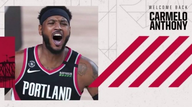 安东尼重回波特兰开拓者