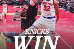 NBA杯尼克斯客场117-101大胜猛龙晋级四强 布伦森35分 唐斯14+16