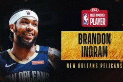 英格拉姆当选进步最快球员