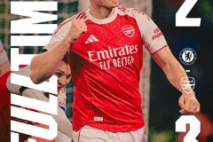 英联杯阿森纳3-2客胜切尔西占先机 枪手10场不败