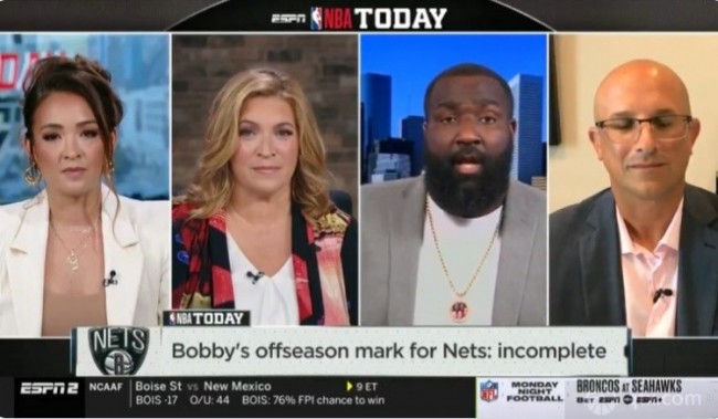 帕金斯谈篮网新赛季 他们目前缺乏一个领袖球员