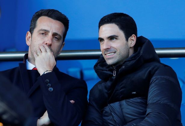 阿尔特塔（右）和埃杜（左）