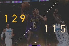 詹姆斯27+9波普25分 湖人大胜黄蜂