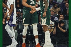 NBA常规赛雄鹿客场115-98轻取国王 字母哥37+11 威少空砍21分