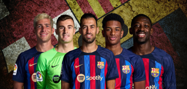 巴塞罗那正在续约球员