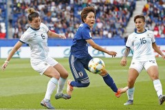 阿根廷女足顽强逼平日本女足 获得队史世界杯第1分