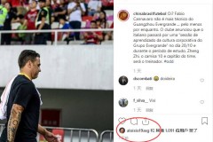 卡纳瓦罗上课INS报道 保利尼奥洛国富点了赞