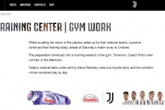 尤文官方：已排除拉姆塞肌肉受伤的可能性 将每天关注他的情况