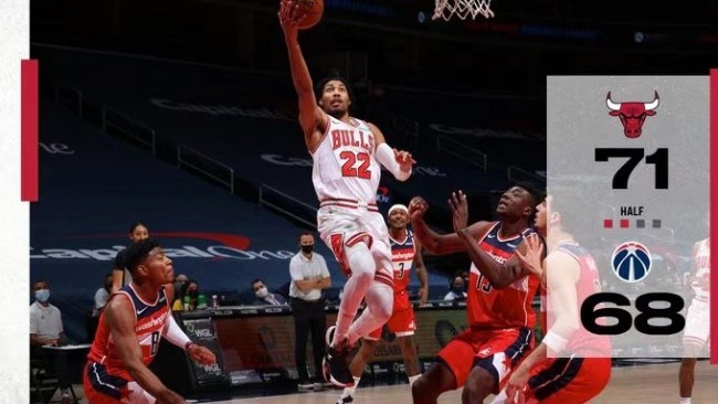 奇才vs公牛半场