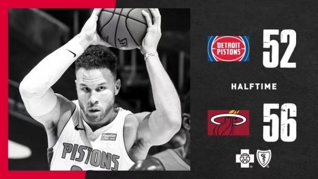 活塞VS热火上半场