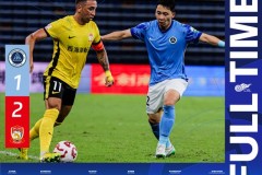 中超深圳新鹏城1-2青岛西海岸 戴维森破门 阿齐兹点射建功