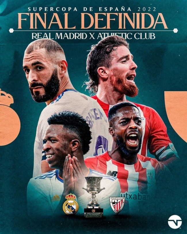 2022西班牙超级杯决赛赛程时间表