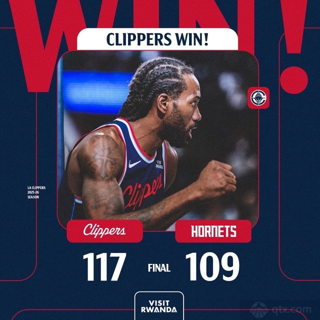 快船主场117-109力克黄蜂