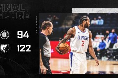 灰熊六人上双122-94掀翻快船 瓦兰两双琼斯20分