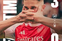 英超阿森纳3-0诺丁汉森林 苏比门迪双响 哲凯赖什破门
