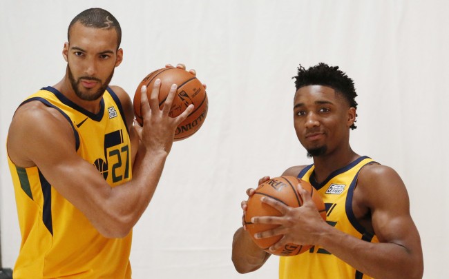 爵士盼望暂停期能够淡化米切尔和戈贝尔的矛盾