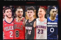 ESPN公布NBA新赛季百大球员51-100排名：德罗赞排82 球哥排54