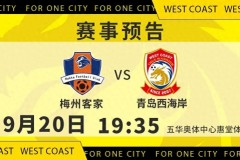 中超梅州客家VS青岛西海岸比分预测 梅州客家退无可退